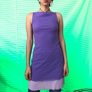 SOLD 🌸Sweet Pea Micro Mesh Layered Dress🌸